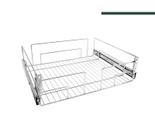 Gaveta Maxi Multi-Trilhos Cromada 8373 (módulo 600 mm)'