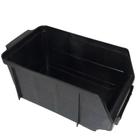 Gaveta Organizadora Empilhável de Plástico Preta N.4 - G4P48 - 3S SABONARO