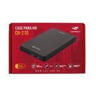 Gaveta Para HD 2,5 Polegadas Preto com Cabo USB 2.B CH-210BK C3TECH - 46678