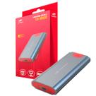 Gaveta Para SSD C3Tech, Externo, M.2 NVMe, OTG, Cinza CH-M500SI