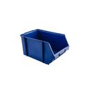Gaveta plástica caixa organizadora empilhável modelo bin n8 azul