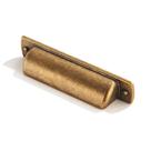 Gaveta Puxa Khtumeware, latão antigo, 3", pacote com 10