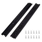 Gaveta Slides Tobinice, extensão total de 3 seções, 45 cm, 6 pares