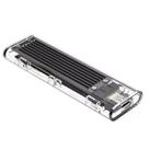 Gaveta USB C 3.1 para SSD NVME, acrìlico transparente GV Brasil - GVT.42301