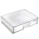 Gavetas de armazenamento BINO Stackable Shallow X-Large Clear