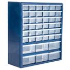 Gavetas de armazenamento de plástico Stalwart, organizador de 42 compartimentos