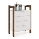 Gaveteiro 04 Gavetas Multi Escritorio Ou Closet Az1012 Br