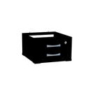 Gaveteiro Aéreo 02 Gavetas P25 PE40 Pandin Preto