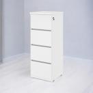 Gaveteiro Arquivo 04 Gavetas Doubler Branco