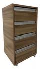 Gaveteiro com Rodinhas 4 Gavetas Enviado Montado Ideal para Escritório e Quarto 100 MDF Gaveteiro com Rodinhas 4 Gavetas Enviado Montado Ideal para Escritório e Quarto 100 MDF