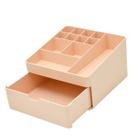 Gaveteiro de Mesa Organizador Multiuso com Divisórias Rosa
