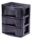 Gaveteiro De Mesa pequeno portátil 3 Gavetas Organizador bijuterias escritórios