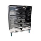 Gaveteiro de Pastel Inox 6 Gavetas Grandes Profissional Isolamento Térmico JBC ELETRO