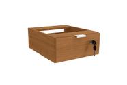 Gaveteiro Desk com 1 Gaveta Canela