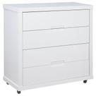 Gaveteiro Infantil Tutto New Branco Acetinado Matic