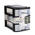 Gaveteiro Marbel De Plástico De Mesa Com 3 Gavetas - 346
