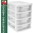 Gaveteiro Mesa Escritório Quarto Cozinha Organizador Gaveta