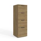 Gaveteiro Multiuso 47cm 04 gavetas c/ chave 1004A Kappesberg