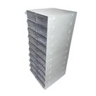 Gaveteiro Organizador Grande Multiuso Novo Magus Cg1020 Cor Branco