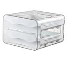 Gaveteiro P/ 32 Ovos Duplo Organizador Geladeira Acrílico
