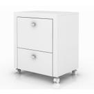 Gaveteiro Para Pasta Suspensa ME4112 Branco Tecno Mobili