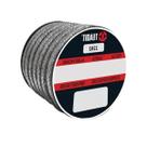 Gaxeta 2202 3,2Mm 1/8 62,5M/Kg Grafite Flexível Quadrada Ptfe Teflon Teadit 500G Vedação Industrial Temperatura Vapor Químicos Bomba Válvula