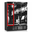 Gaxeta Cervejeira Expositora Grba-1180b Para Gelopar 47x145