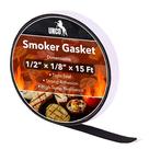 Gaxeta de grelha UNCO Smoker Junta de 15 pés 1,27 x 0,32 cm de alta temperatura Gaxeta de grelha UNCO Smoker Junta de 15 pés 1,27 x 0,32 cm de alta temperatura