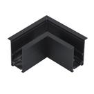 Gaya Conector em L Mag com Aba Preto 3051
