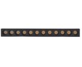 Gaya Spot para Trilho Magnético Linear Foco 12w 2700k 48v 1956