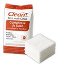 Gaze Clean Compressa 500un 13 Fios Pacote 1kit - 7,5cm X 7,5