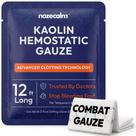 Gaze Hemostática com Caulim NozeCalm Quick Clot 7,6 cm x 3,7 m Estéril Gaze Hemostática com Caulim NozeCalm Quick Clot 7,6 cm x 3,7 m Estéril