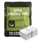 Gaze Hemostática De Caulim Para Trauma De Emergência, Dobrável Em Z, Solúvel, Para Kit De Primeiros