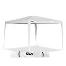 Gazebo de Ferro Desmontável 3x3m Branco da Kala Gazebo de Ferro Desmontável 3x3m Branco da Kala