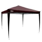 Gazebo Dobrável Kala 3x3 3m X 3m X 2.5m - Marrom Gazebo Dobrável Kala 3x3 3m X 3m X 2.5m - Marrom
