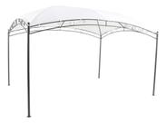 Gazebo Em Aco 2,67x3x4 M Branco Occo - Naterial