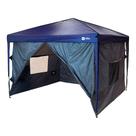 Gazebo Sanfonado Trixx 3x3m com Parede Transform Wall da NTK