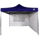 Gazebo Tendas Wild 3x3 Articulado Em Aço 2 Paredes De Lona