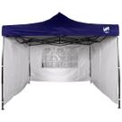 Gazebo Tendas Wild 3x3 Articulado Em Aço 3 Paredes De Lona