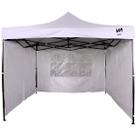 Gazebo Tendas Wild 3x3 Articulado Em Aço 3 Paredes De Lona