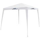 Gazebo Tubular 18mm 2,4x2,4x2,45 C/8 Estaca P/ Fixação No Solo -