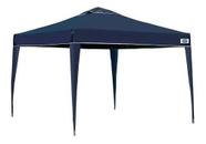 Gazebo X-Flex Oxford com Silvercoating 3m x 3m Azul - Mor
