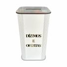Gazofilácio Dízimos e Ofertas / 35 centímetros - Branco