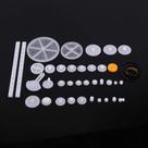 Gear Pulley Kits Conjunto de engrenagens de plástico Fafeicy para brinquedos robóticos