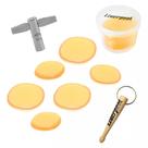 Gel Abafador Peles de Bateria + Chaveiro e Chave de Afinação Liverpool Gel Abafador Peles de Bateria + Chaveiro e Chave de Afinação Liverpool