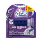 Gel adesivo - 6 aplicacoes 38g lavanda - novo frescor