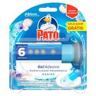 Gel Adesivo Sanitário Pato Marine com 6 Discos Aplicador
