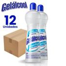 Gel álcool Cristal 470g - Kit Com 12 Unidades