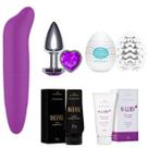Gel Anestesico e Lubrificante Vibrador Egg Plug