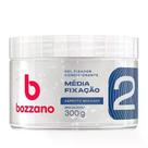Gel Bozzano Incolor 300g Fixação Média, Nutri-Protetor e Sem Álcool